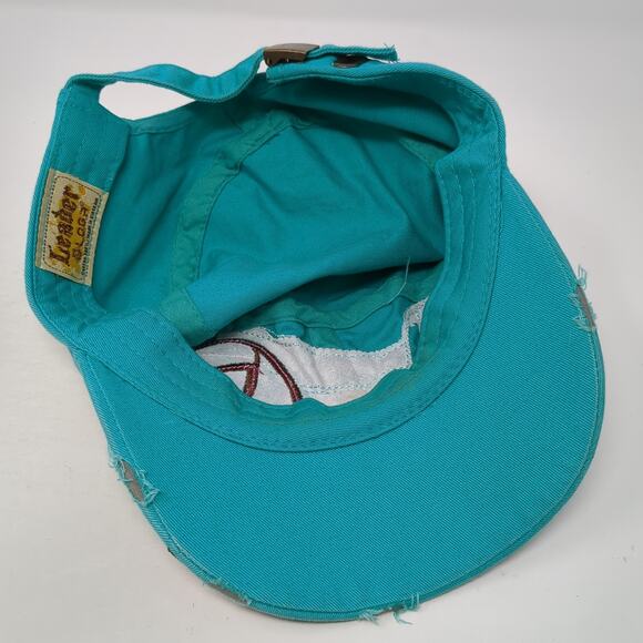 Ribbon Slideback Cadet Army Cap Hat Blue One Size Embroidered Leader - Picture 7 of 9